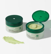 ProtoClinical k-beauty MEDICUBE: Super Cica Deep Cleansing Balm (100ml) two green package silhouettes side by side on a pale background