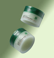 ProtoClinical k-beauty MEDICUBE: Super Cica Deep Cleansing Balm (100ml) muted olive package silhouette with a pale green side accent on a light background
