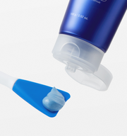 ProtoClinical k-beauty MEDICUBE: Zero Pore Blackhead Mud Mask (100g) single tall blue container centered on a pale aqua and cream background