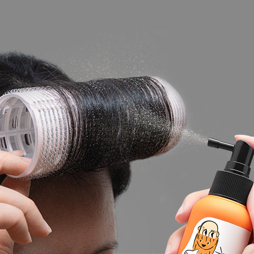 ProtoClinical k-beauty Elizavecca CER-100 Collagen Coating Hair A+ Muscle Hair Fixer Spray 150ml single spray bottle centered in a square product shot on a pale background