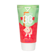 ProtoClinical k-beauty rosy beige beauty product silhouette with soft mint accents on a white background.