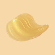 ProtoClinical k-beauty Elizavecca Milky Piggy Hell-Pore Gold Hyaluronic acid eye patch 60ea/90g single gold eye patch jar centered on a soft peach background
