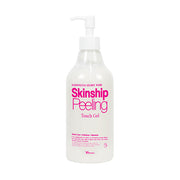 ProtoClinical k-beauty Elizavecca Secret Pure Skinship Peeling Touch Gel 500ml single upright pale pink gel package centered on a clean white background.