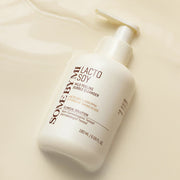 ProtoClinical k-beauty [SOME BY MI] Lacto Soy Mild Peeling Bubble Cleanser 180ml single centered cleanser packaging with visible front label on a white background
