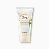 ProtoClinical k-beauty SKINFOOD Rice Daily Brightening Cleansing Foam 150ml shown in a product detail image with visible packaging and printed front label on a white background