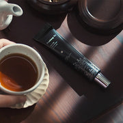ProtoClinical k-beauty [Pyunkang Yul] Black Tea Time Reverse Eye Cream 25ml single blue-gray eye cream package on a pale blue background