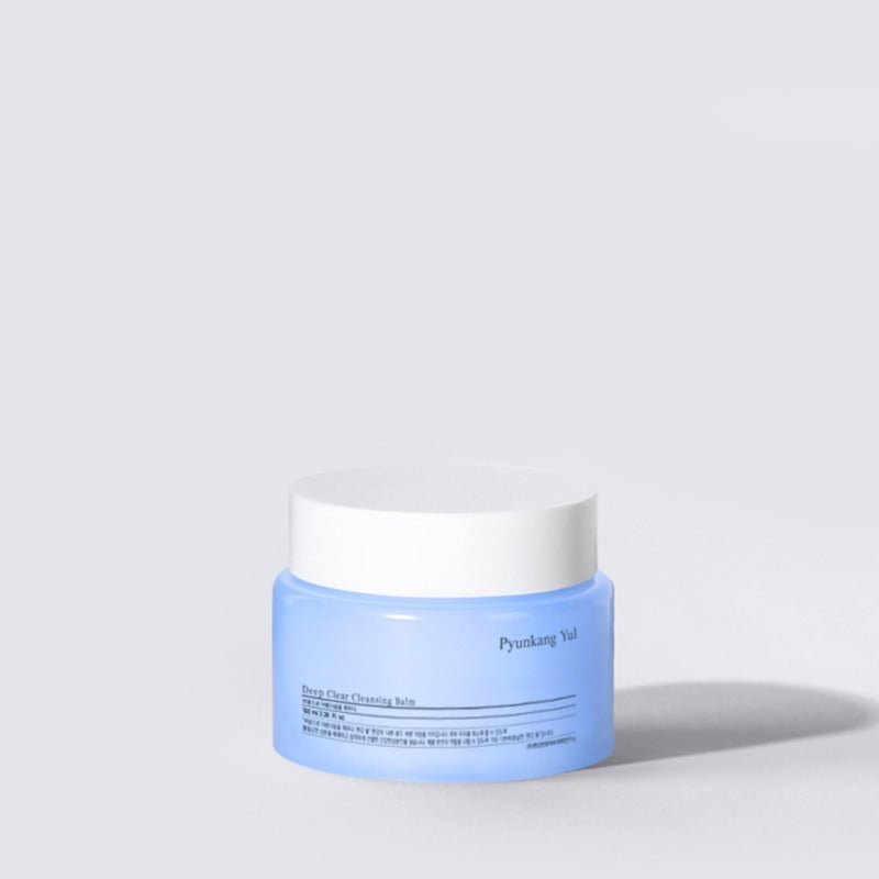 [Pyunkang Yul] Deep Clear Cleansing Balm 100ml by ProtoClinical shown in front-facing cleansing balm packaging on a clean white background for a k-beauty skincare routine.