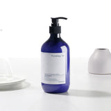 ProtoClinical k-beauty [Pyunkang Yul] Intensive Ceramide Lotion 500ml single upright lavender-gray lotion bottle centered on a white background