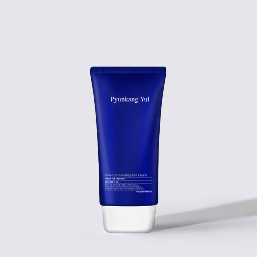 ProtoClinical k-beauty [Pyunkang Yul] Moisture Soothing Sun Cream SPF50+ PA++++ 50ml shown as a single upright sun cream package centered on a light background.
