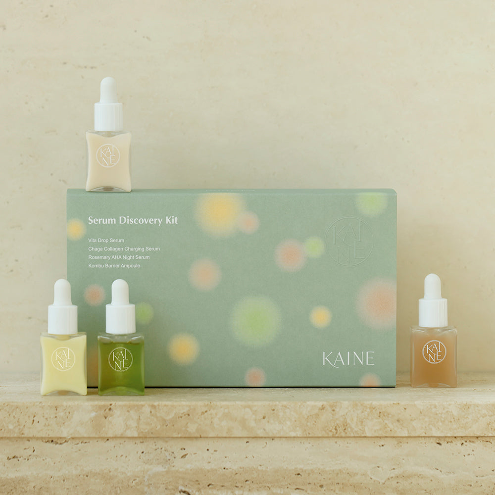 ProtoClinical k-beauty skincare product packaging on a light background.