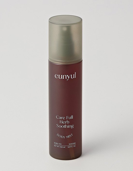ProtoClinical k-beauty EUNYUL Carefull YACHO Herb Soothing Body Mist 150ml single product packaging in a portrait crop on a plain background