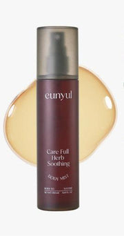 ProtoClinical k-beauty EUNYUL Carefull YACHO Herb Soothing Body Mist 150ml single product packaging in a portrait crop on a plain background