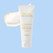 ProtoClinical k-beauty EUNYUL: Daily Care Fresh Sunscreen Spf46 Pa (100ml) single upright package centered on a light background.