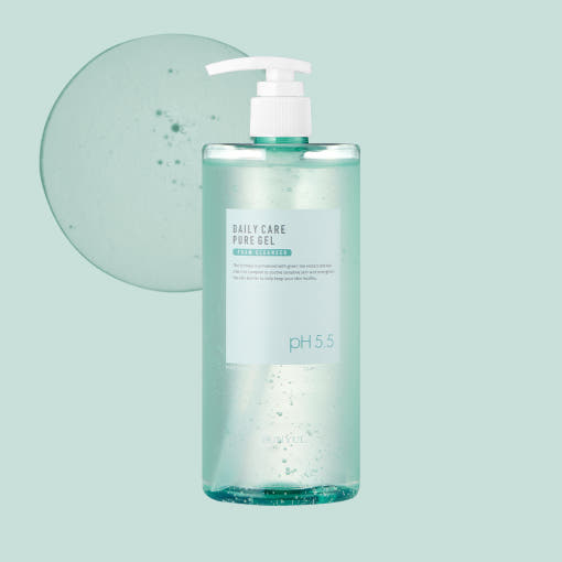 ProtoClinical k-beauty EUNYUL Daily Care Pure Gel Foam Cleanser 512ml single front-facing gel foam cleanser package centered on a light background