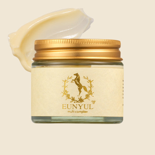 ProtoClinical k-beauty EUNYUL Horse Oil Cream 70g single cream package centered on a clean white background with branded packaging visible
