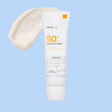 ProtoClinical k-beauty EUNYUL Lab Relief Sun Cream SPF50+ PA++++ 50ml single front-facing sun cream package centered on a light background