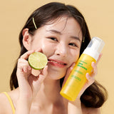 ProtoClinical k-beauty EUNYUL VITA BALANCE OWN SOLE SHINE Bubble Foam 200ml single front-facing bubble foam cleanser package centered on a light background