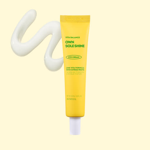 ProtoClinical k-beauty EUNYUL VITA BALANCE OWN SOLE SHINE Eye Cream 30ml single product packshot on a clean white background.