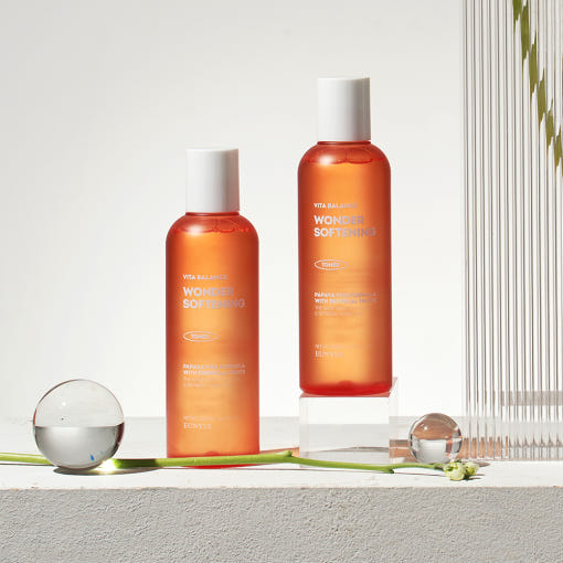 ProtoClinical k-beauty EUNYUL VITA BALANCE WONDER SOFTENING TONER 250ml single toner package centered on a clean white background with branded packaging visible