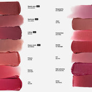 ProtoClinical k-beauty Oddtype Unseen Blur Tint (562, 655, 788) swatch sheet with multiple lip tint shade swatches on a pale background
