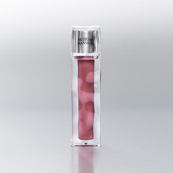 ProtoClinical k-beauty MUZIGAE MANSION Icy Glow 5ml single pale mauve cylindrical bottle standing upright on a white background with cool blue side gradients