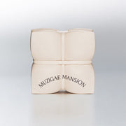 ProtoClinical k-beauty MUZIGAE MANSION Sleek Water Cushion 15g (5-type) single square cushion compact in soft beige tones centered on a white background.