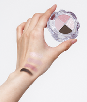 ProtoClinical k-beauty warm tan beauty product silhouette on a pale background with a soft brown upper-right accent.