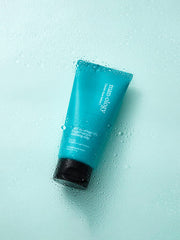 ProtoClinical k-beauty teal beauty product silhouette on a light background.