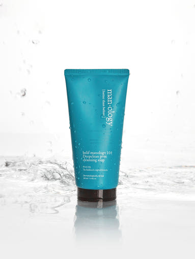 ProtoClinical k-beauty teal beauty product silhouette on a light background.