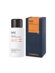 ProtoClinical k-beauty dark beauty product silhouette with cool blue tones on a light background.