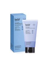 ProtoClinical k-beauty belif Super Knights Hy-soothing Vegan Pack Cleanser 150ml single upright cleanser tube in cool blue packaging on a light background.