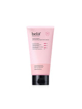 ProtoClinical k-beauty belif Super Knights Pore Firming Vegan Pack Cleanser 150ml single upright cleanser tube in soft pink packaging on a light background.