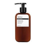 ProtoClinical k-beauty SKIN U INNO:SCENT Lotion 350g abstract beauty graphic with soft lavender and gray vertical bands and pale yellow highlights.