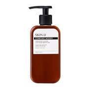ProtoClinical k-beauty SKIN U INNO:SCENT Lotion 350g abstract beauty graphic with soft lavender and cream vertical bands and pale yellow highlights.