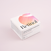 ProtoClinical k-beauty K-SECRET Advanced Regenerating Eye Gel Patches 60ea/102g #RETINOL retinol-themed square graphic with soft pink tones, red gel patch accents, and a clean product layout