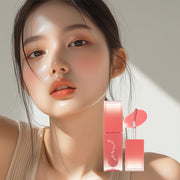 ProtoClinical k-beauty [MACQUEEN New York] Dewy Over Lip Gloss (6 Colors) single upright lip gloss tube centered on a pale background