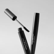 ProtoClinical k-beauty [MACQUEEN New York] Extreme Longlash Potencara 8g single dark mascara tube centered upright on a white background