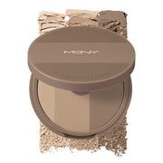 ProtoClinical k-beauty two tall rectangular boxes side by side in brown and mauve tones on a pale background