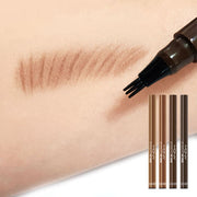 ProtoClinical k-beauty [MACQUEEN New York] My Gyeol-Fit Tint Brow 0.8g (3color) single beige-brown brow tint package centered upright with darker side shading on a pale cream background