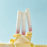 ProtoClinical k-beauty [MACQUEEN New York] Powder Blur Tint 4g (6color) single lip tint package centered on a clean white background in a square studio product shot