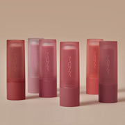 ProtoClinical k-beauty [MACQUEEN New York] Powder Matte Lipstick 3.5g (5color) multiple lipstick tubes side by side in pink and rose tones on a white background
