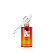 ProtoClinical k-beauty [I'm Sorry For My Skin] Honey Beam Ampoule 30ml in a slim beige upright silhouette centered on a white background with pale aqua side accents