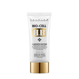 ProtoClinical k-beauty muted olive beauty product silhouette centered on a light background.