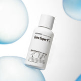 ProtoClinical k-beauty MEDIPEEL Extra Super 9 Plus Blackhead Solution 250ml in a single upright gray bottle centered on a light blue and white background