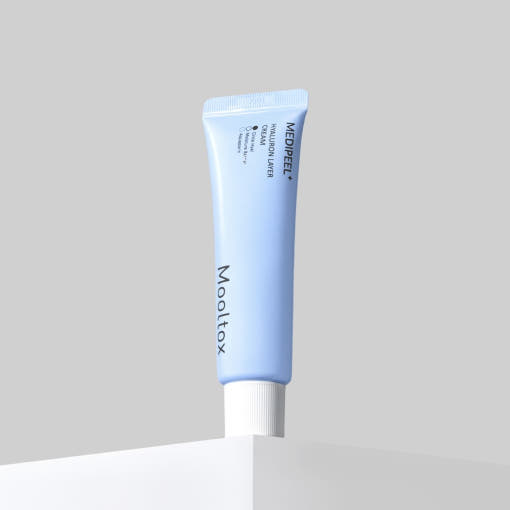 ProtoClinical k-beauty light gray beauty product silhouette on a white background.