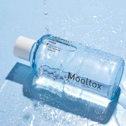 ProtoClinical k-beauty MEDIPEEL Hyaluronic Acid Layer Mooltox Toner 300ml aqua skincare graphic on a pale lavender background