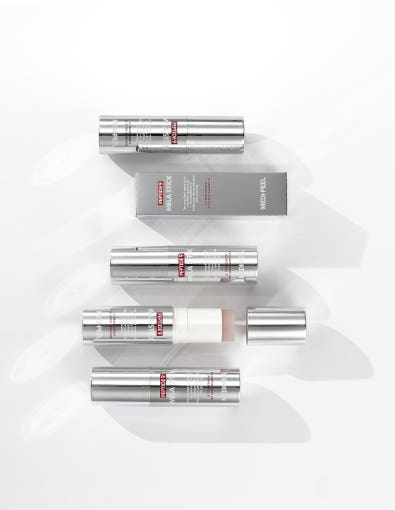 ProtoClinical k-beauty beauty product silhouette on a light background.