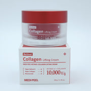 ProtoClinical k-beauty muted mauve beauty product visual with a darker upper band on a light background.