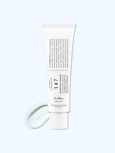 ProtoClinical k-beauty pale blue beauty graphic on a light background.