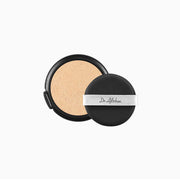 ProtoClinical k-beauty beauty graphic with a dark rounded center and pale blue side panels on a white background.
